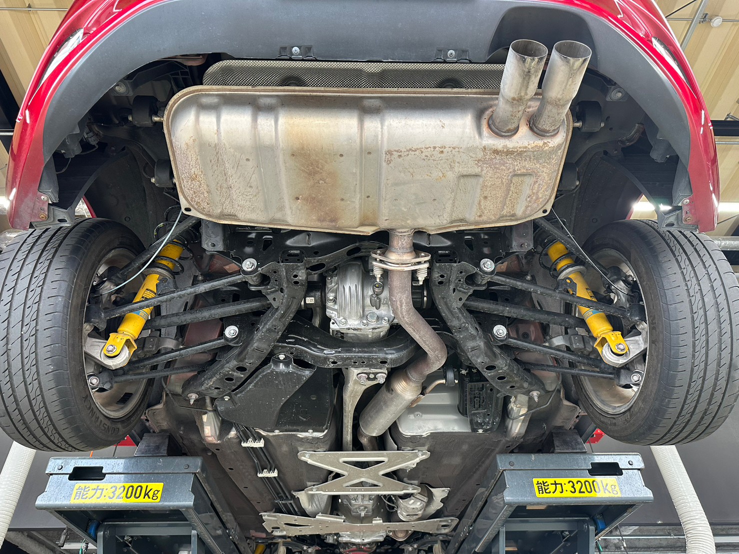 NDロードスター RSグレード ビルシュタイン製サスペンション BILSTEIN 