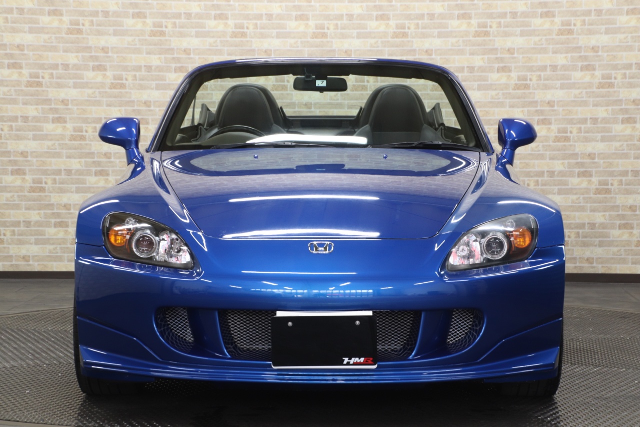 H19 S2000 2.2 12.5万km Amuseフロントバンパー 社外マフラー ガラス 