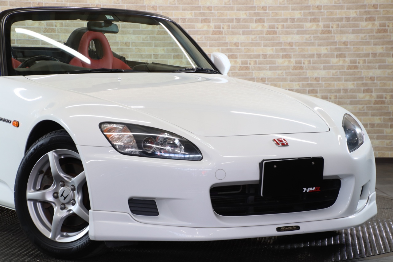 H12 S2000 2.0 2.4万km Moduloフロントスポイラー サイドストレーキ 