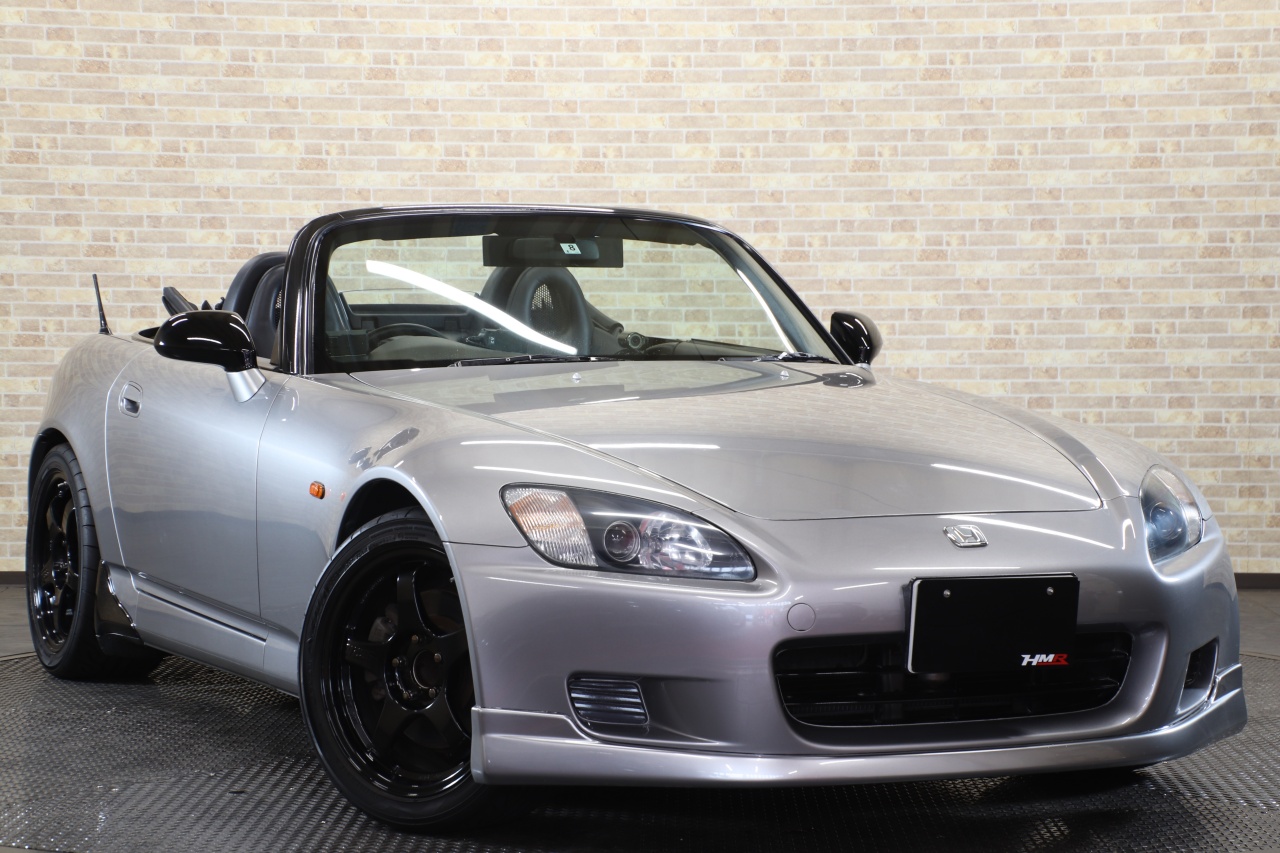 H11 S2000 2.0 9.3万km SSR17インチ 社外車高調 純正ガラススクリーン幌 Moduloフロントスポイラー リアストレーキ ...