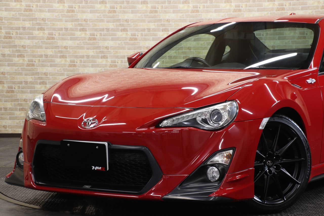 H26 86 2.0GT リミテッド 9.4万km 6MT GR86用純正18インチアルミ TRDフロント サイドエアロ TEIN車高調 ...