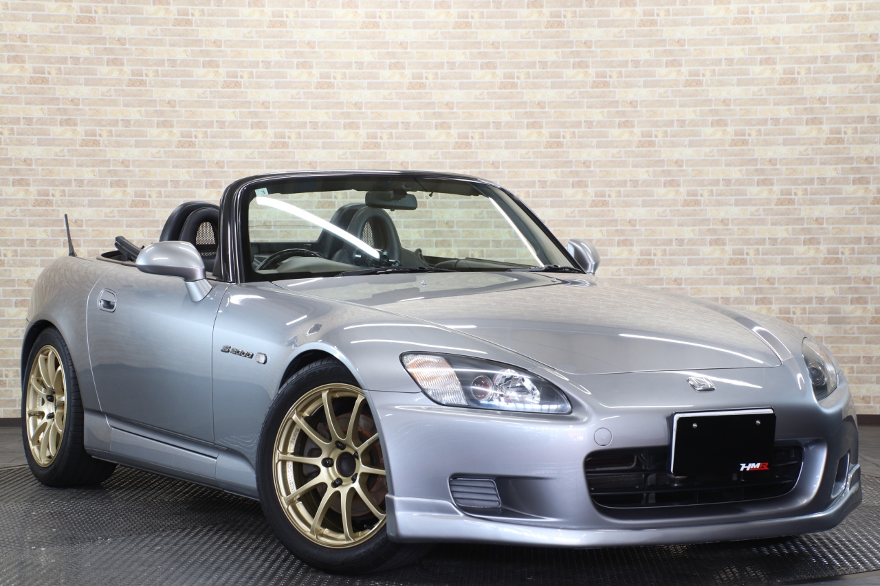 H11 S2000 2.0 8.2万km ADVAN17インチ HKS車高調 オートゲージ3連追加 