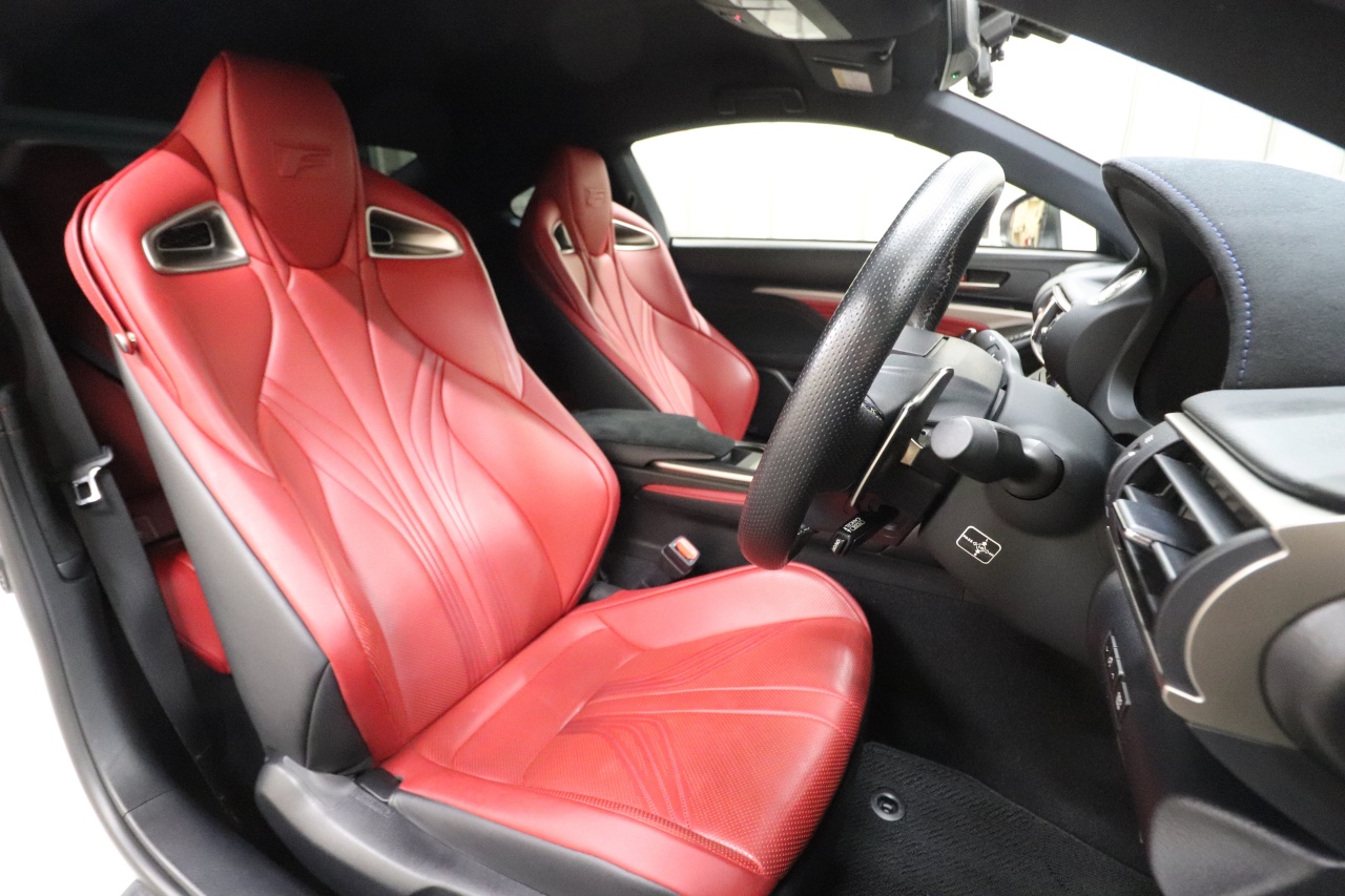 H28 RC F 5.0 6.8万km オプションオレンジキャリパー TVD 赤革シート
