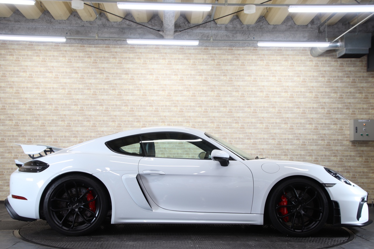 R3 718ケイマン 4.0 GT4 1.8万km 1オーナー レザー/Race-Texインテリア