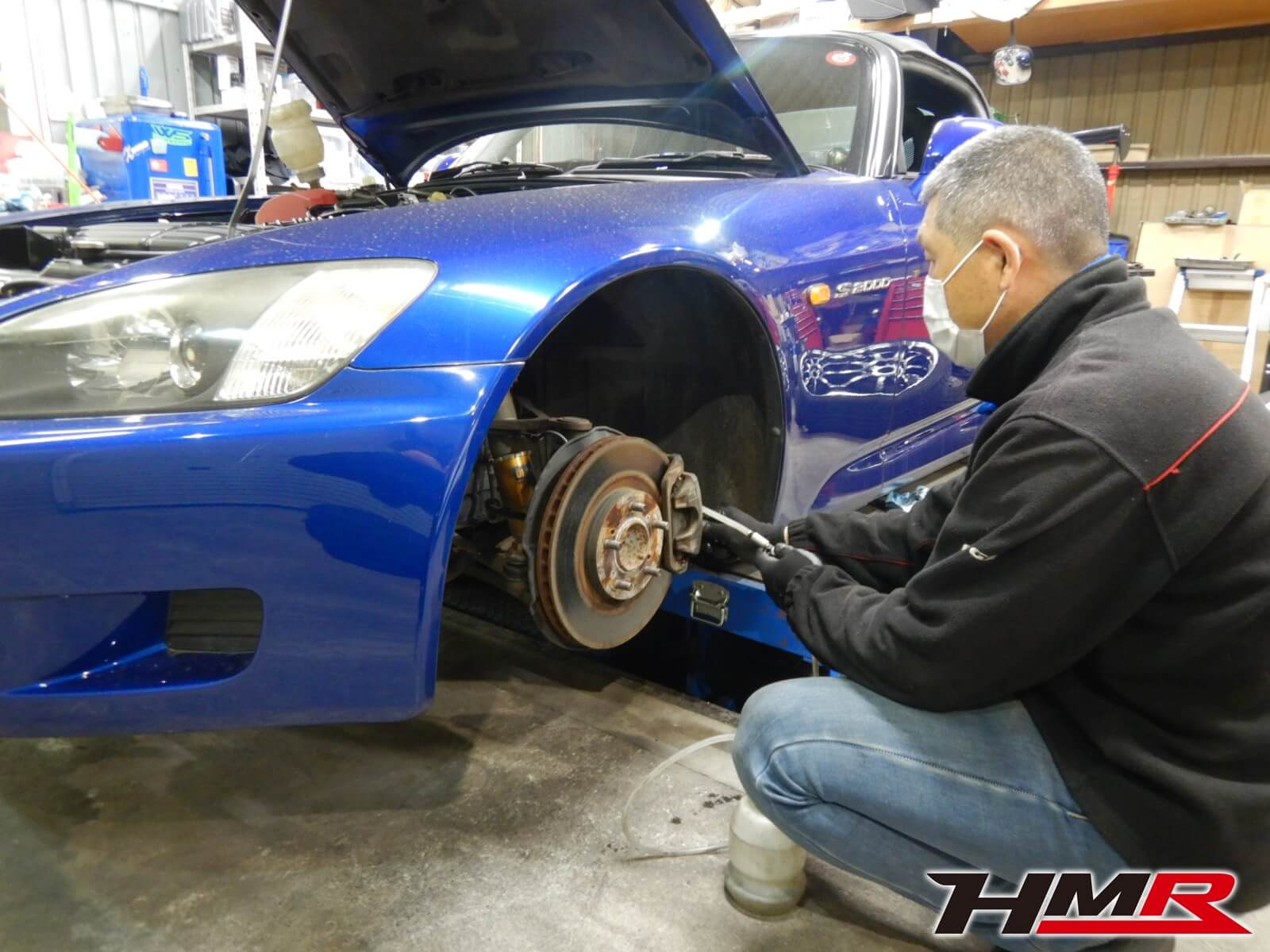 S2000 AP1 ブレーキフルード交換