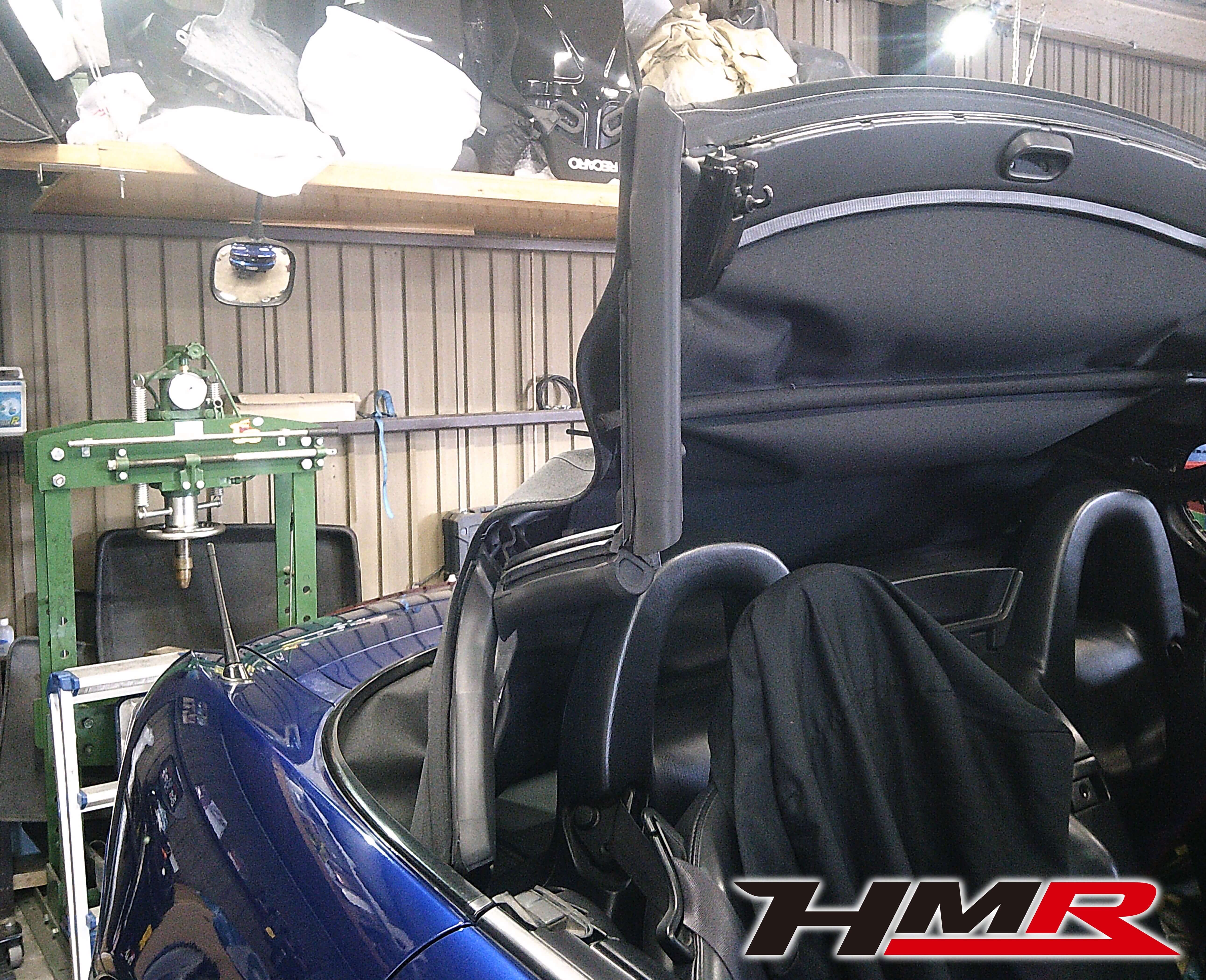 無限マフラーを装着したs00のウェザーストリップ交換しました