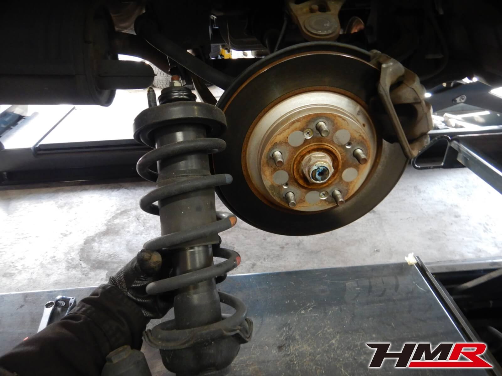 S00 Ap1 にspiritの車高調をインストール