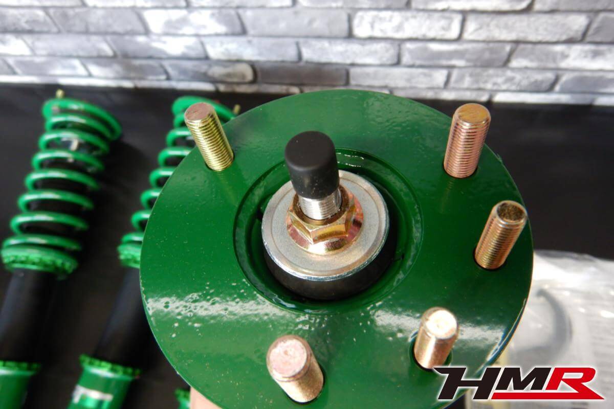 貴重な無限バンパーを装着したアコードユーロR(CL7)にTEIN FLEX Zを