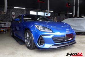 1オーナー 6MT 柿本改マフラー装着のスバル BRZ2.4R(ZD8)の納車前点検整備を行いました