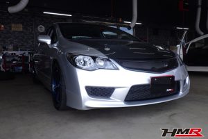 FEEL’S ECU ボンネット グリル装着のシビックタイプR(FD2)の納車前点検整備を行いました