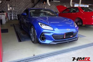 6MT DSC付きBLITZ車高調装着のスバル BRZ2.4R(ZD8)の納車前点検整備を行いました