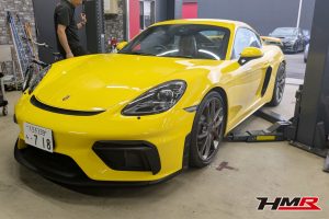 ポルシェ718ケイマンGT4のエンジンオイル・ミッションオイル交換を行いました │Porsche718CaymanGT4