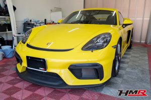 ポルシェ718ケイマンGT4にフレッシュキーパーコーティングを施工しました！│Porsche 718 Cayman GT4
