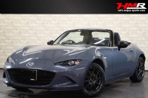 6MT オプションRAYS製16インチ装備のロードスター（ND5RC）の納車前点検整備を行いました