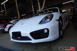 スポーツクロノパッケージ PASM装備のポルシェケイマン2.7(981MA122)の納車前点検整備を行いました