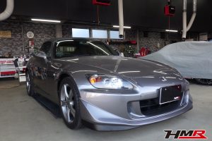 ノーマルコンディション 純正17インチ装着のS2000(AP2)タイプSの納車前点検整備を行いました