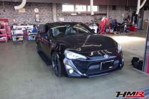 6MT RAYS18インチアルミ装備のトヨタ86(ZN6)2.0GTの納車前点検整備を行いました