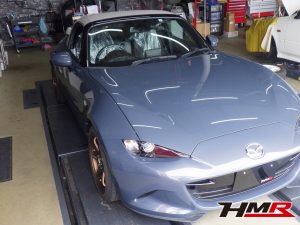 デモカーS2000のタイロッドエンドとステアリングラックエンドの交換