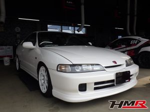 デモカーS2000のタイロッドエンドとステアリングラックエンドの交換