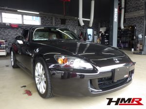 S2000 AP1 AP2 ハイマウントストップランプ S2000(AP1)のハイマウントストップランプ交換を車検整備で行いました。
